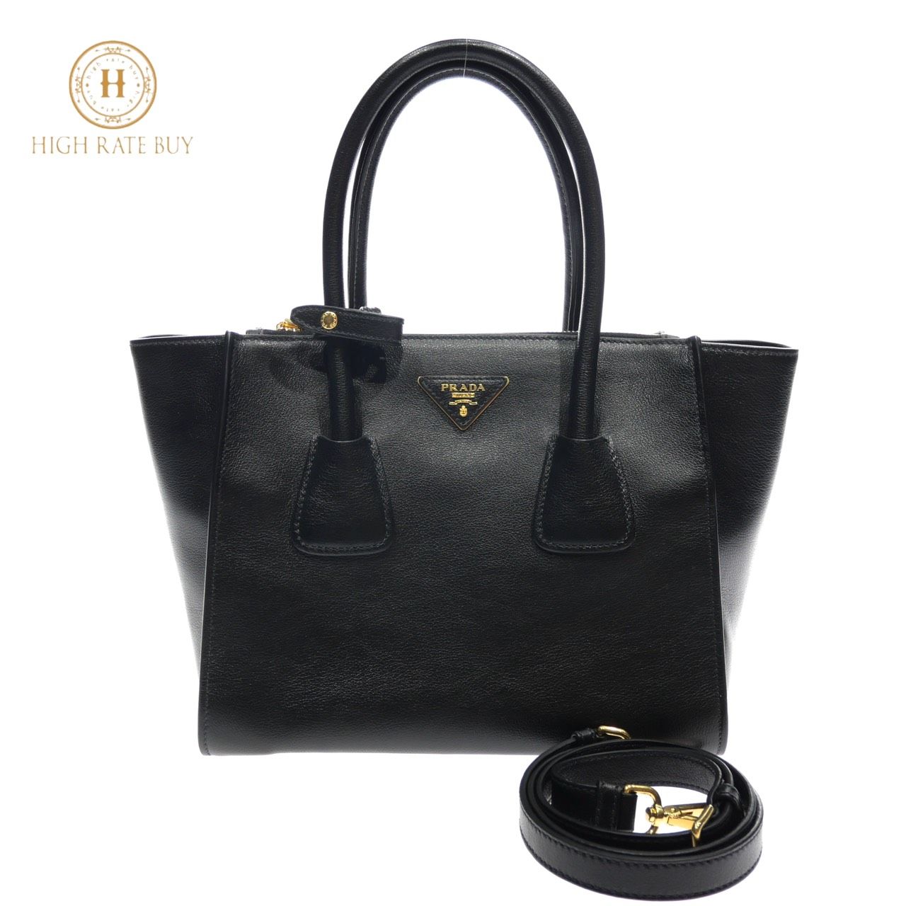 新品同様】PRADA プラダ 2WAYショルダーバッグ ハンドバッグ 1BG625