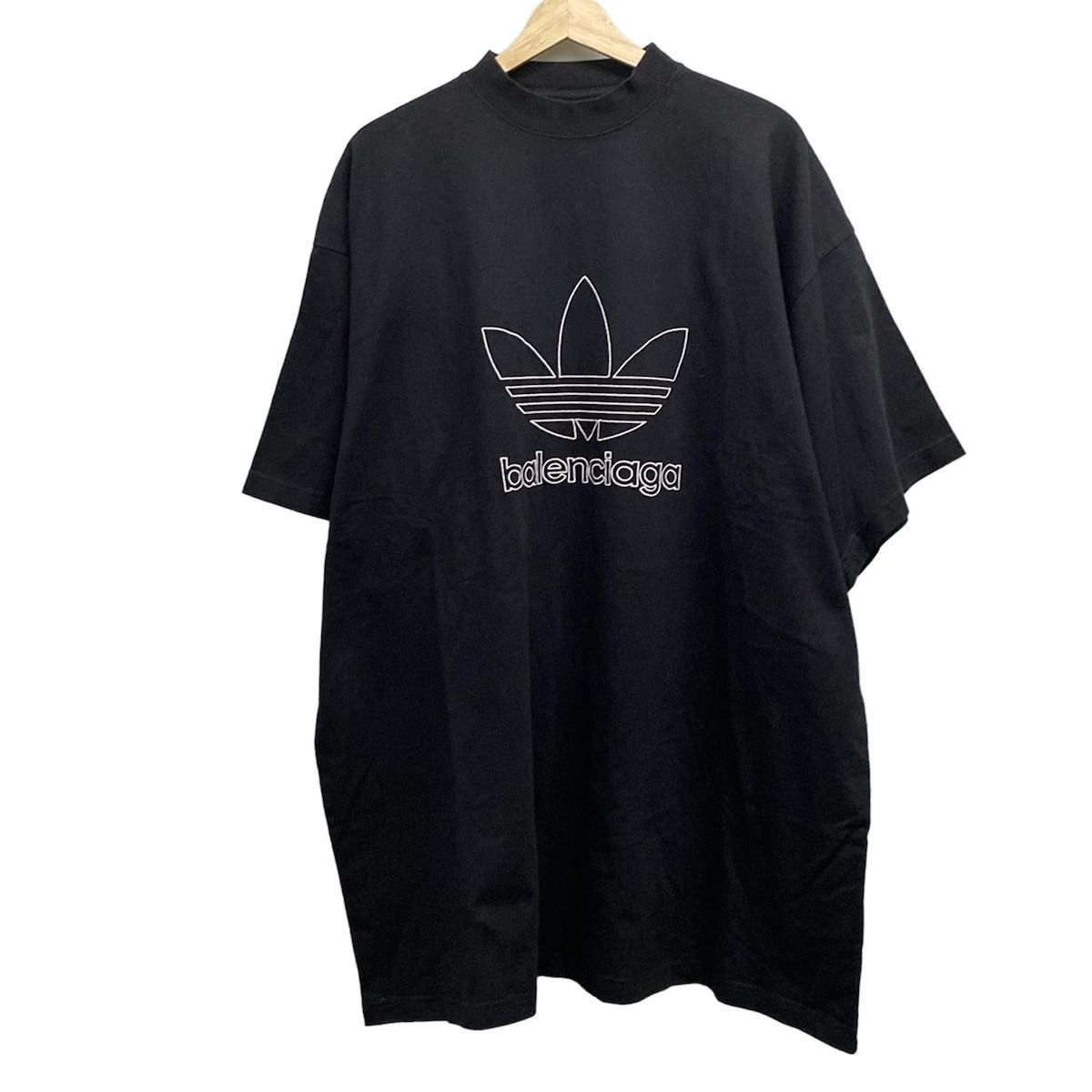 BALENCIAGA(バレンシアガ) 半袖Tシャツ サイズ4 XL メンズ - 723976 黒