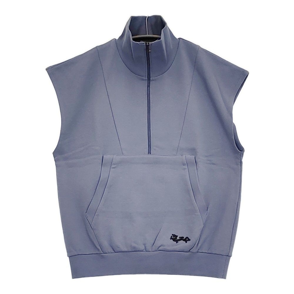 VIVIENNE TAM 未使用 ZIP UP NO SLEEVE SWEAT ノースリーブスウェット