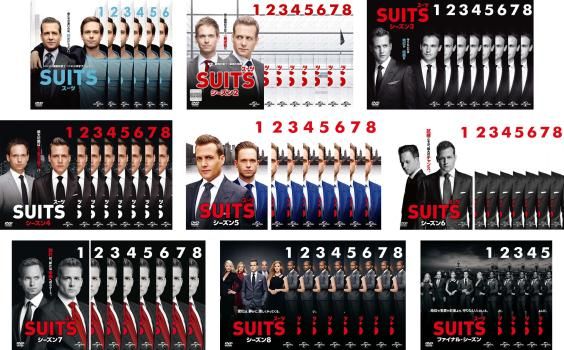 SUITS スーツ(67枚セット)シーズン1、2、3、4、5、6、7、8、ファイナル