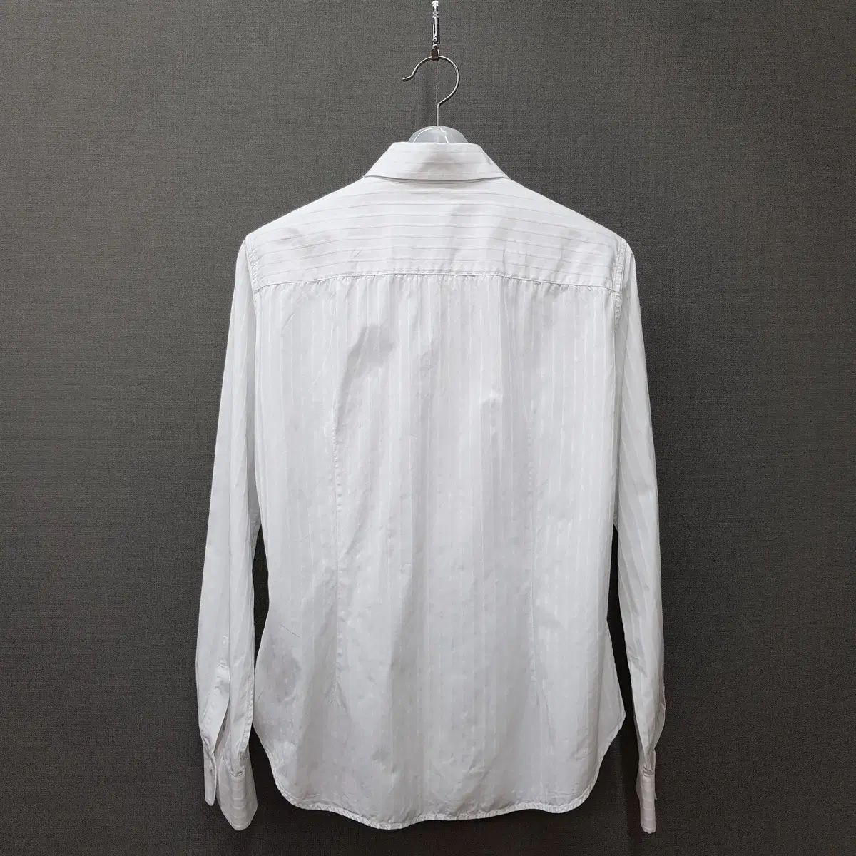 ロロ・ピアーナ Loro Piana ストライプ コットン シャツ サイズ46