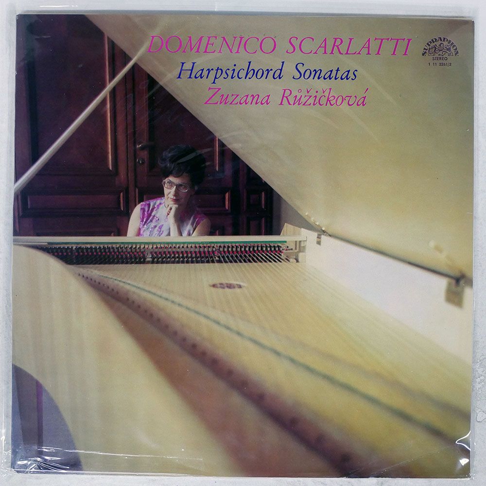 チェコスロバキア盤 DOMENICO SCARLATTI/HARPSICHORD SONATAS