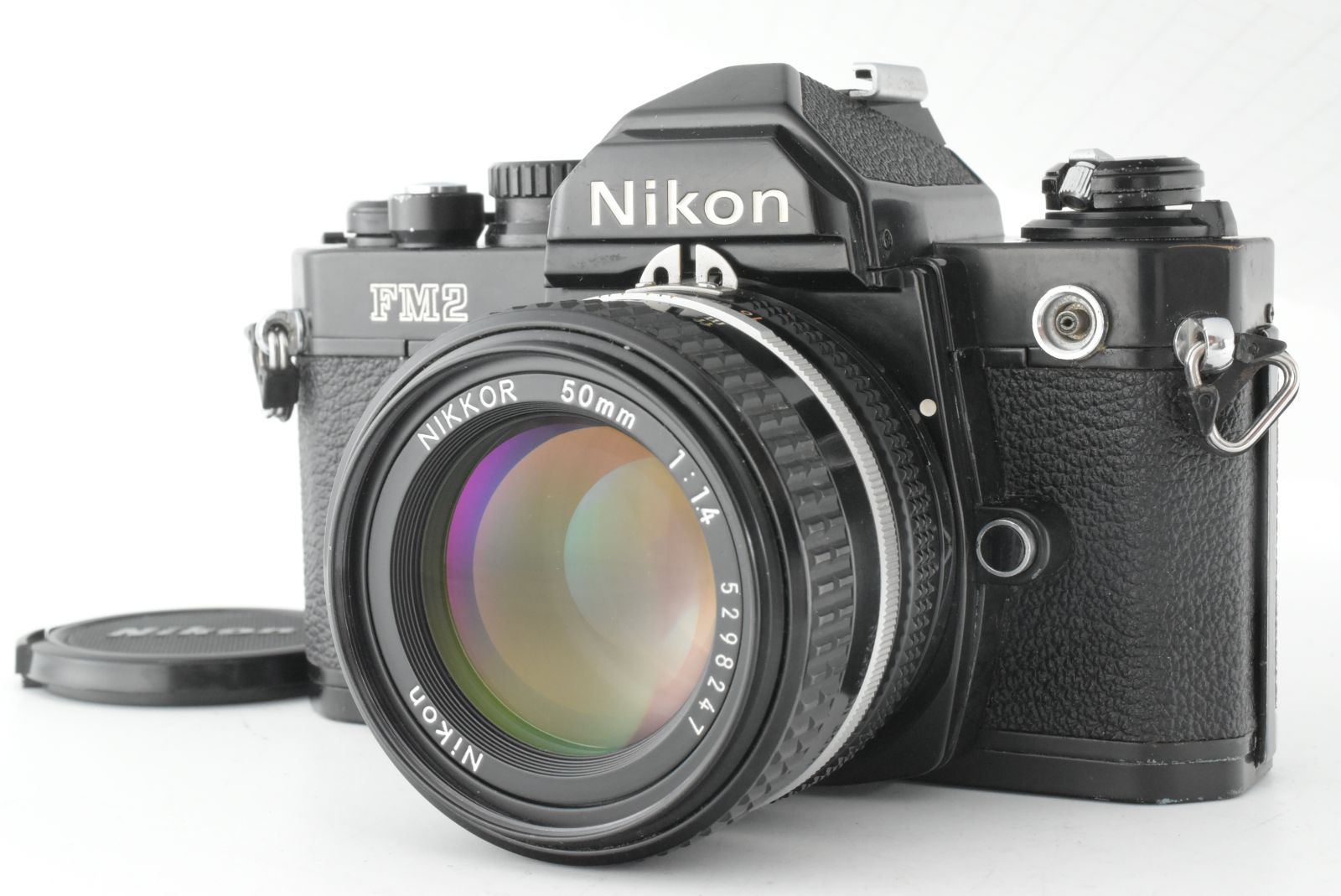 Nikon FM2 SLR 35mm Film Camera Ai-s 50mm F/1.4 Lens ニコン
