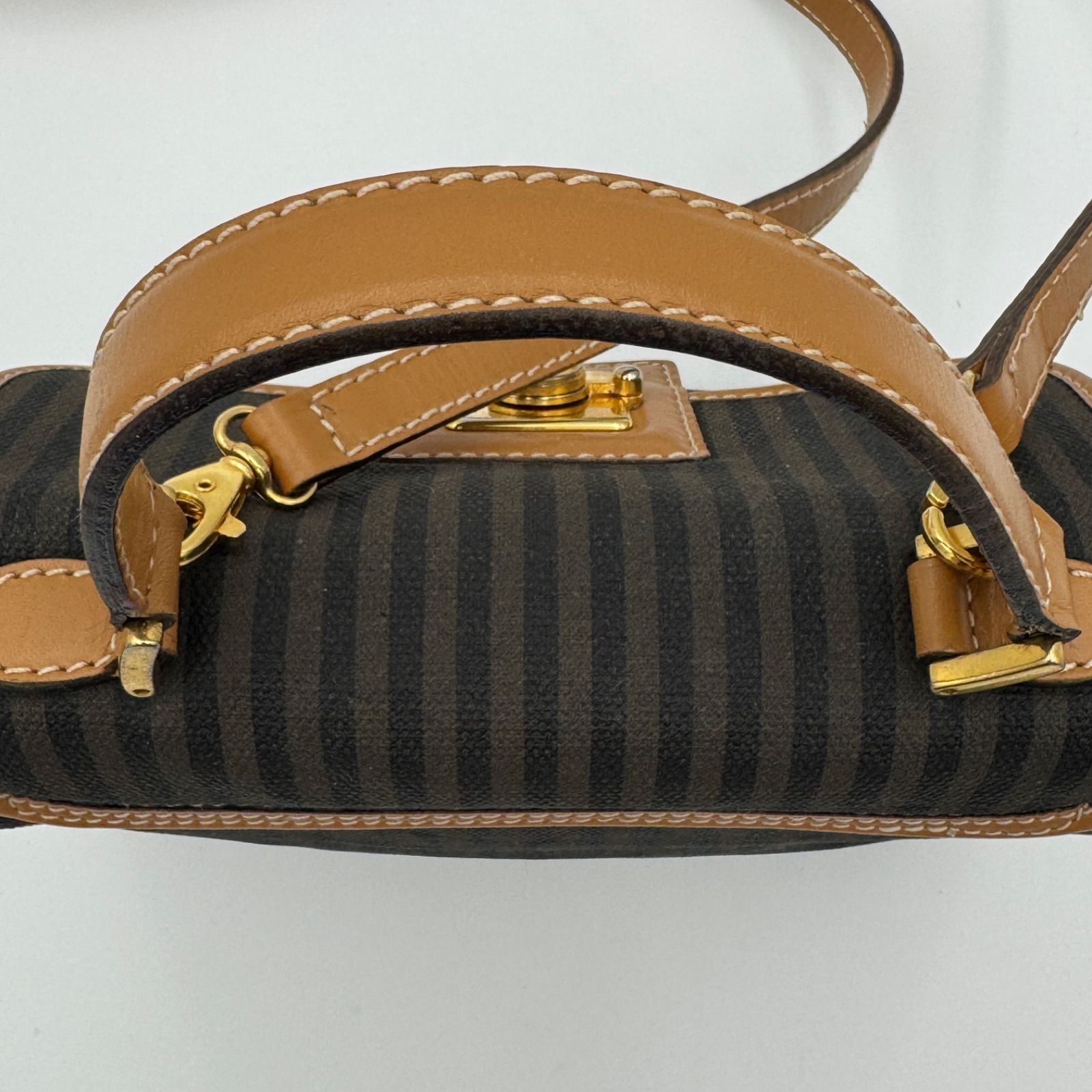 FENDI フェンディ ペカン柄 2way ハンドバッグ ショルダーバッグ ワン