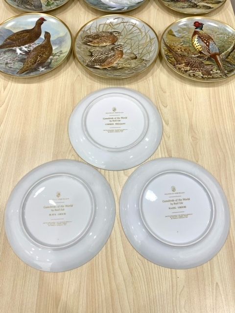 FRANKLIN PORCELAIN フランクリン ポーセリン GAME BIRDS OF THE WORLD