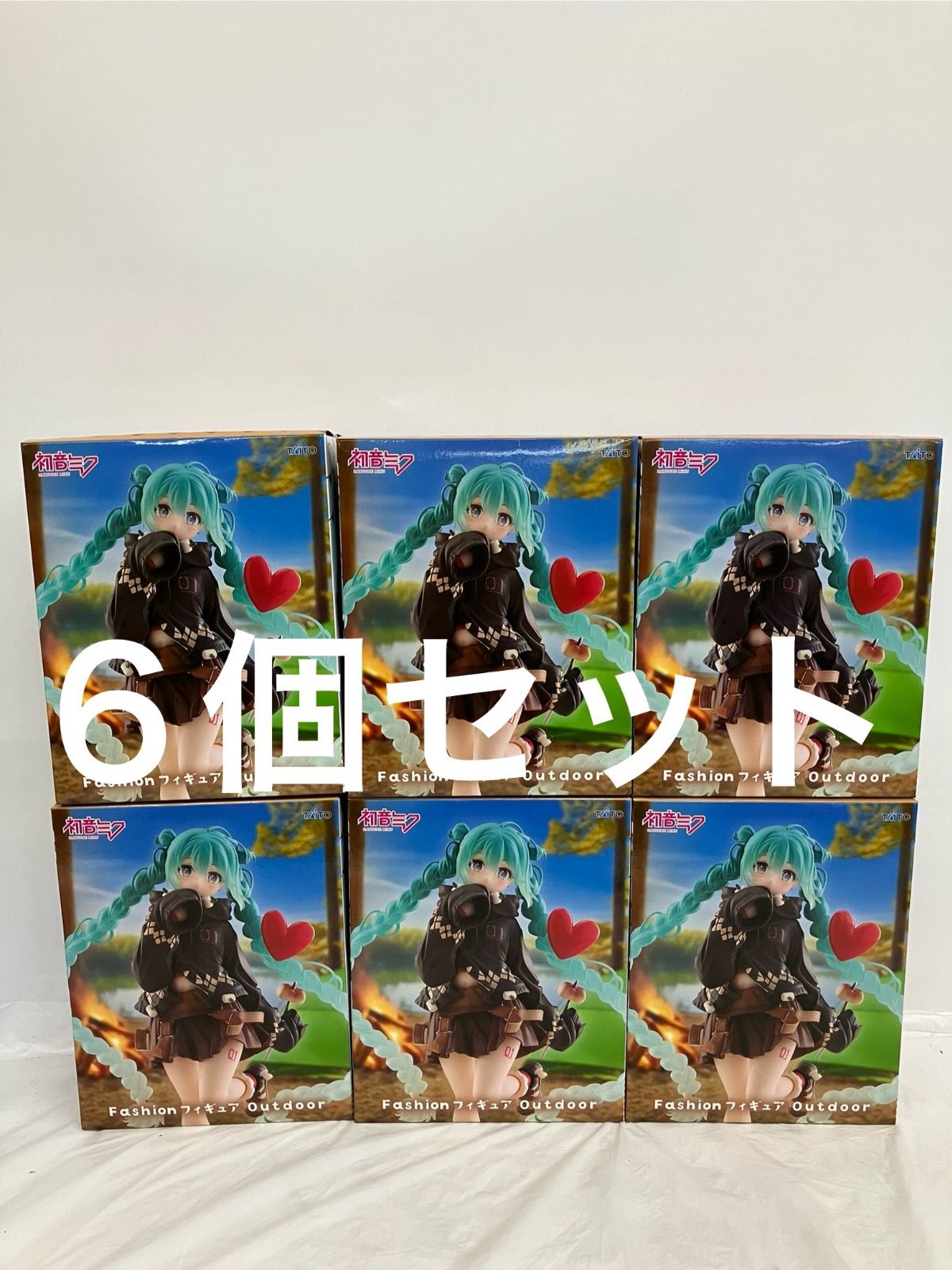 未開封 初音ミク Fashion フィギュア Outdoor 6個セット LF2873 f107
