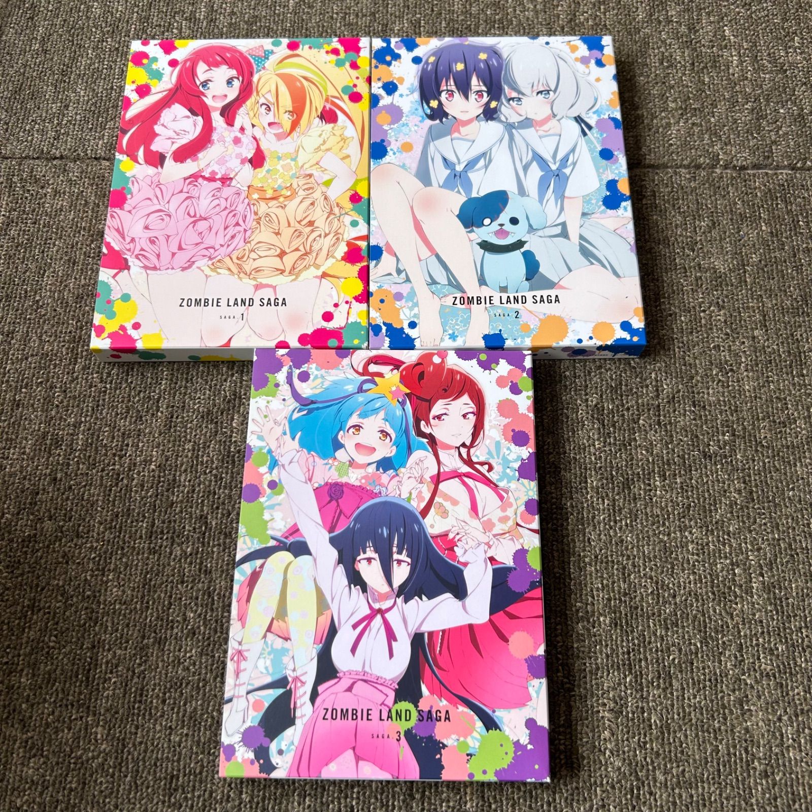 ゾンビランドサガ 1期 Blu-ray 全3巻セット 初回限定版 - メルカリ