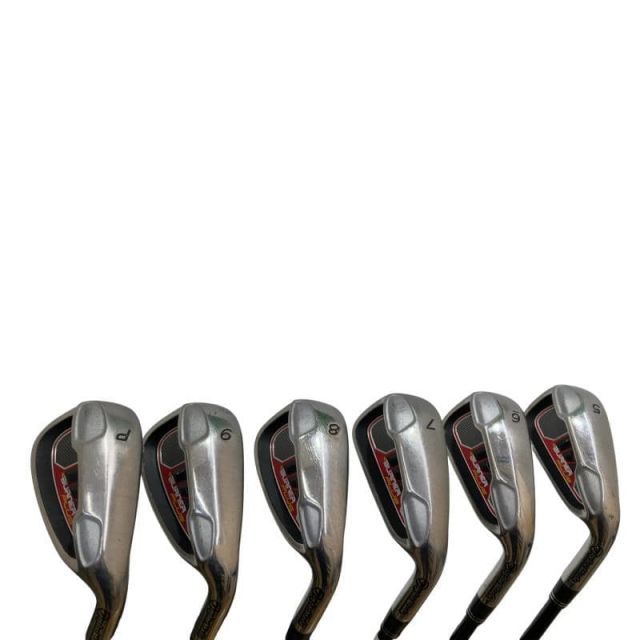 中古】 テーラーメイド BURNER PLUS 6S USA アイアンセット IR RE-AX