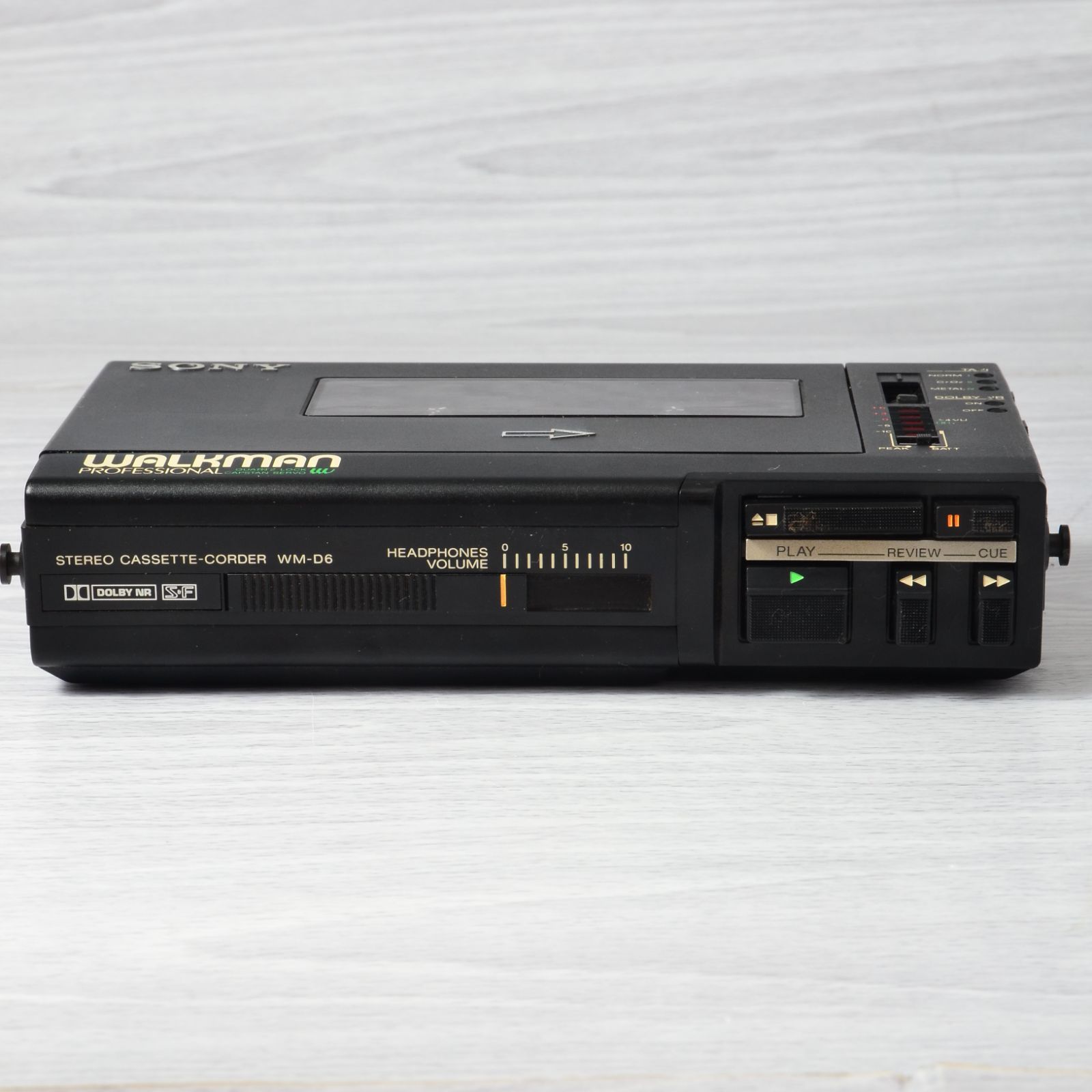 SONY WALKMAN WM-D6 カセットウォークマン プロフェッショナル