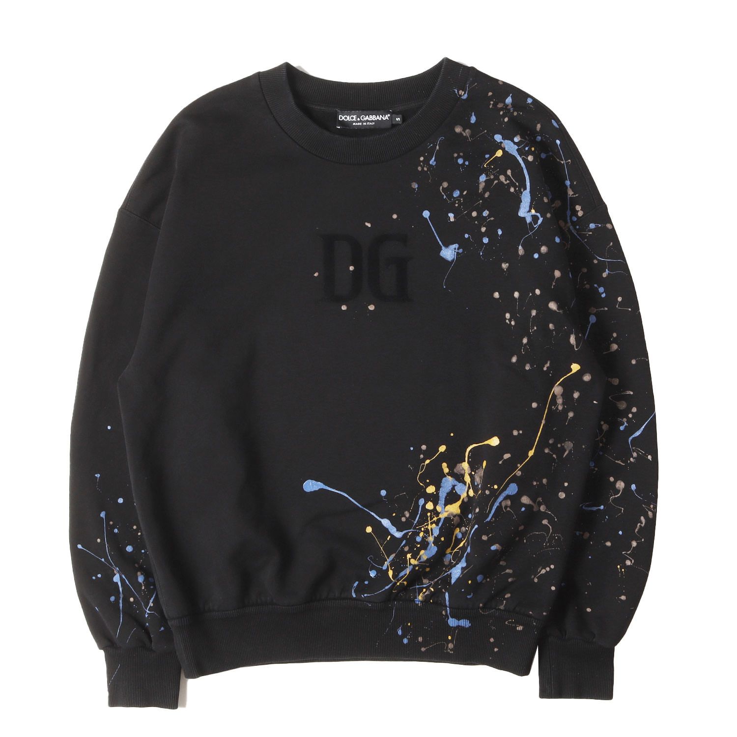 DOLCE&GABBANA ドルチェ&ガッバーナ スウェット ブラック 黒 サイズ:S