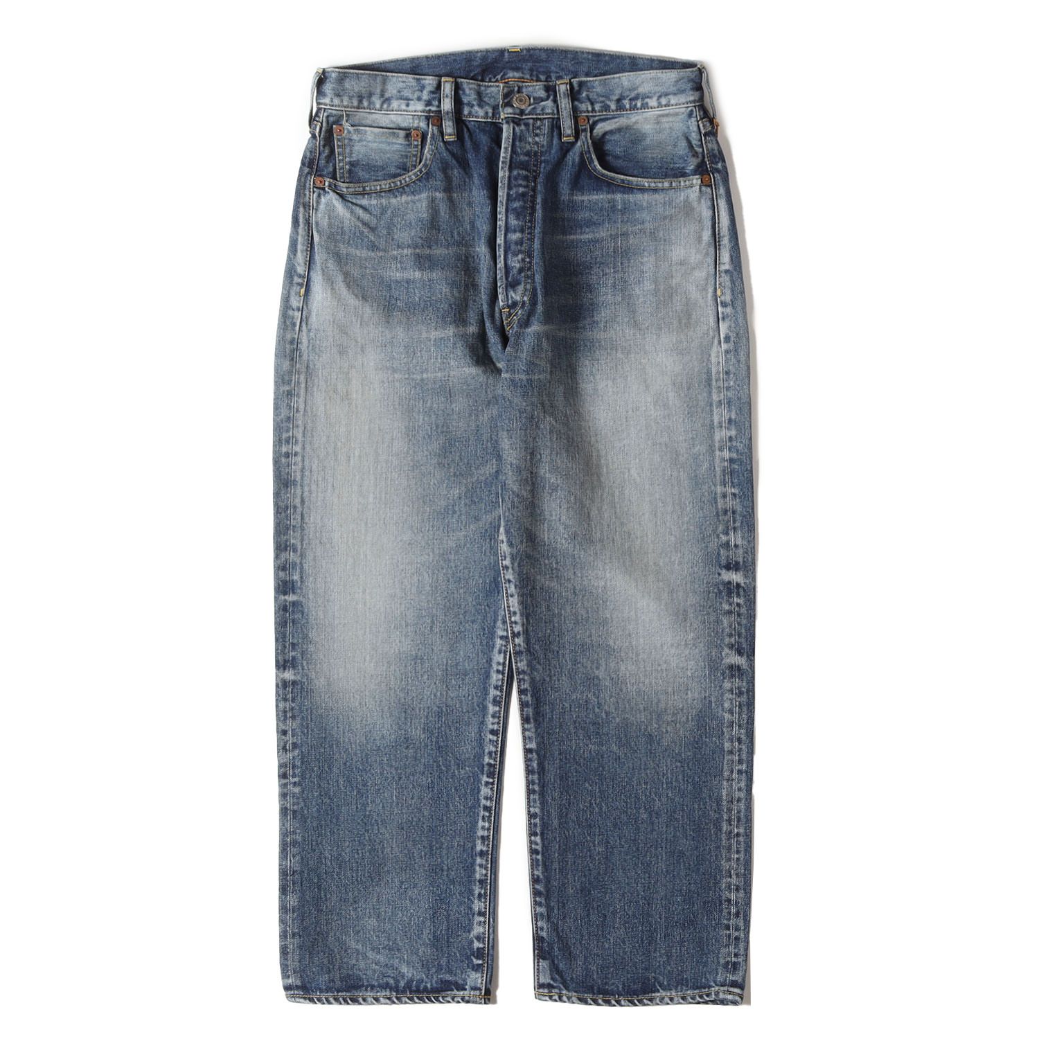 美品】MINEDENIM マインデニム パンツ インディゴ サイズ:7(30インチ