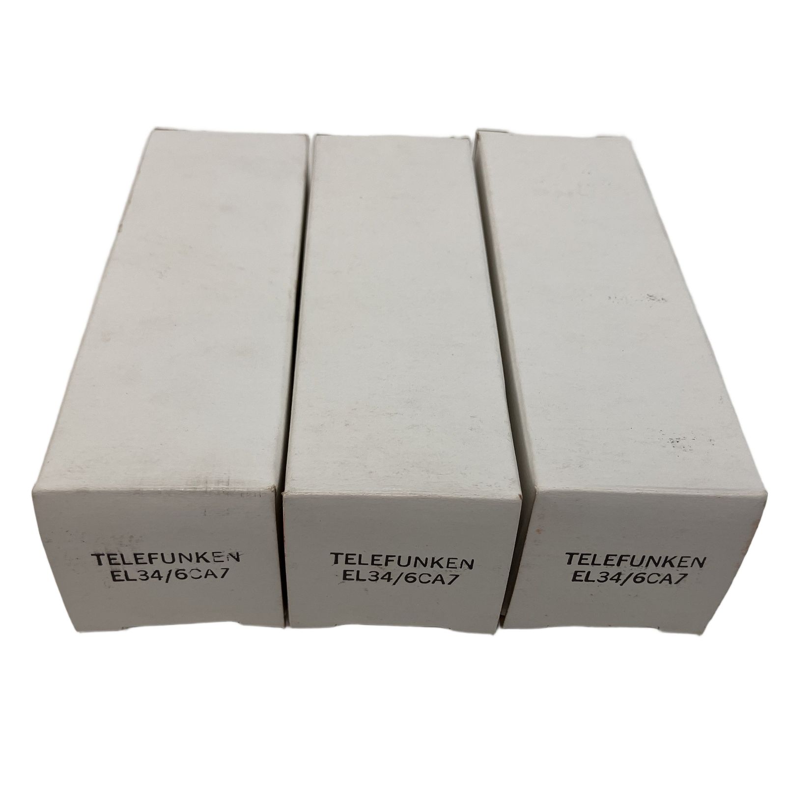 TELEFUNKEN EL34 6CA7 真空管 3本セット 音響 オーディオ ジャンク