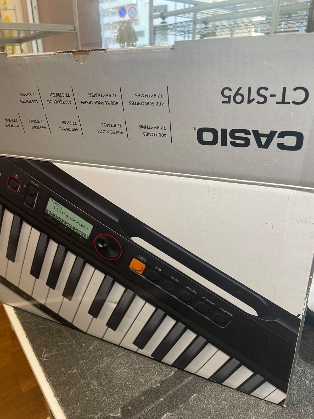 CASIO カシオ 電子キーボード Casiotone CT-S195 - メルカリ