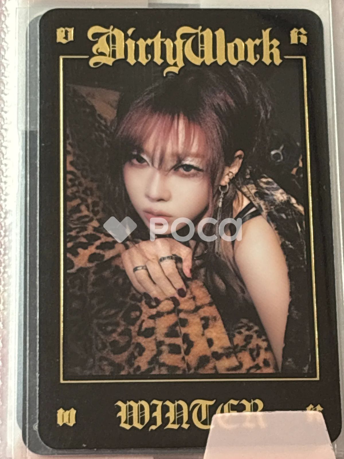 aespa ウィンター Dirty Work RANDOM TRADING CARD SET - メルカリ