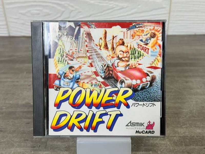 PCE PCエンジン HuCARD パワードリフト POWER DRIFT アスミック ASMIK