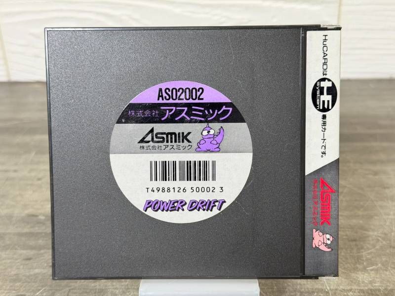 PCE PCエンジン HuCARD パワードリフト POWER DRIFT アスミック ASMIK