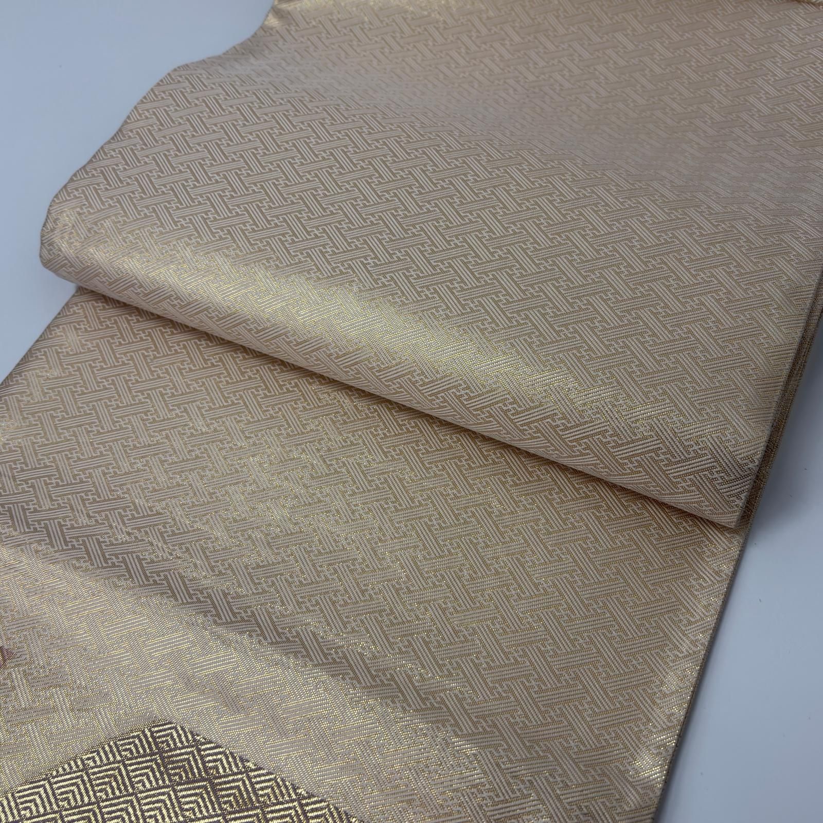 袋帯 正絹 伝統工芸 佐賀錦 上品な加工 六通 MA-4255 - メルカリ