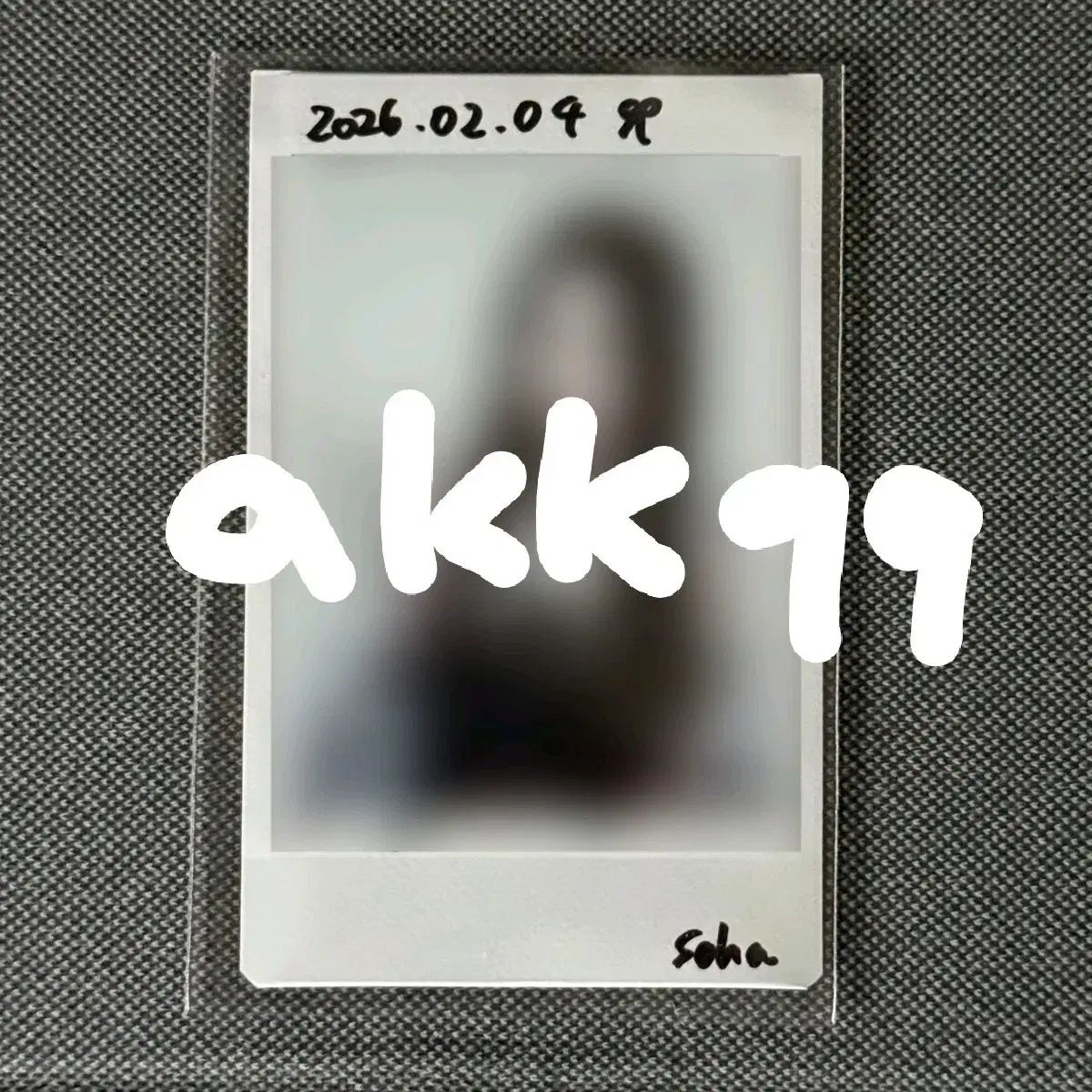 セーマイネーム Say My Name 下 サイン サイン タートルネック チェキ