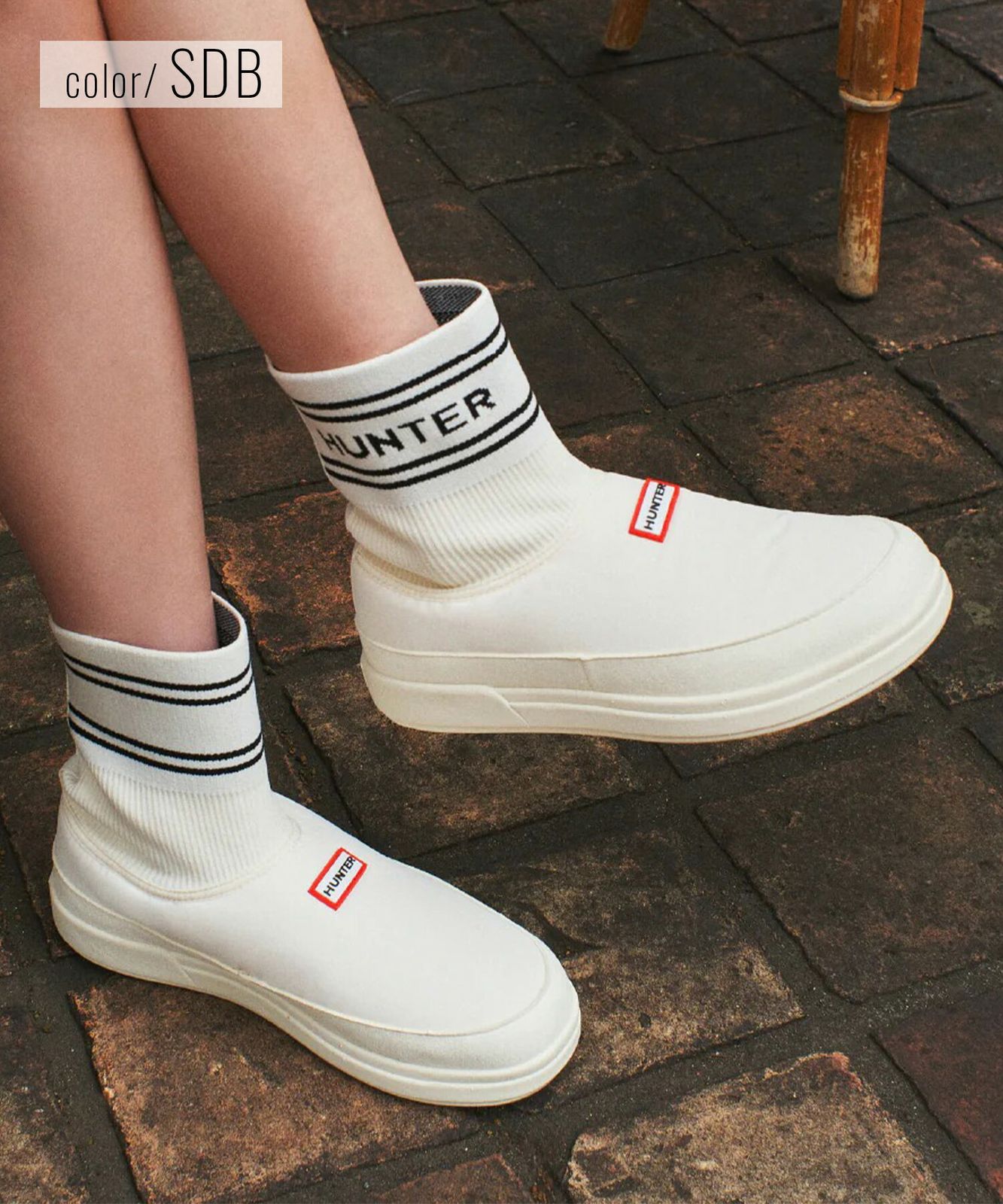 ムラスポ公式】新品 HUNTER ハンター ブーツ レディース スリッポン