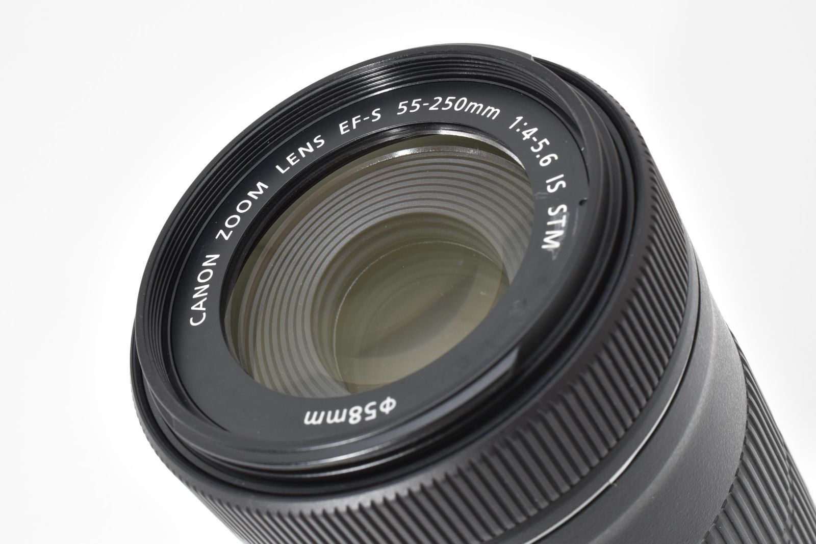 美品・神レンズ】Canon EF-S 55-250mm F4-5.6 IS STM 望遠ズーム 本体