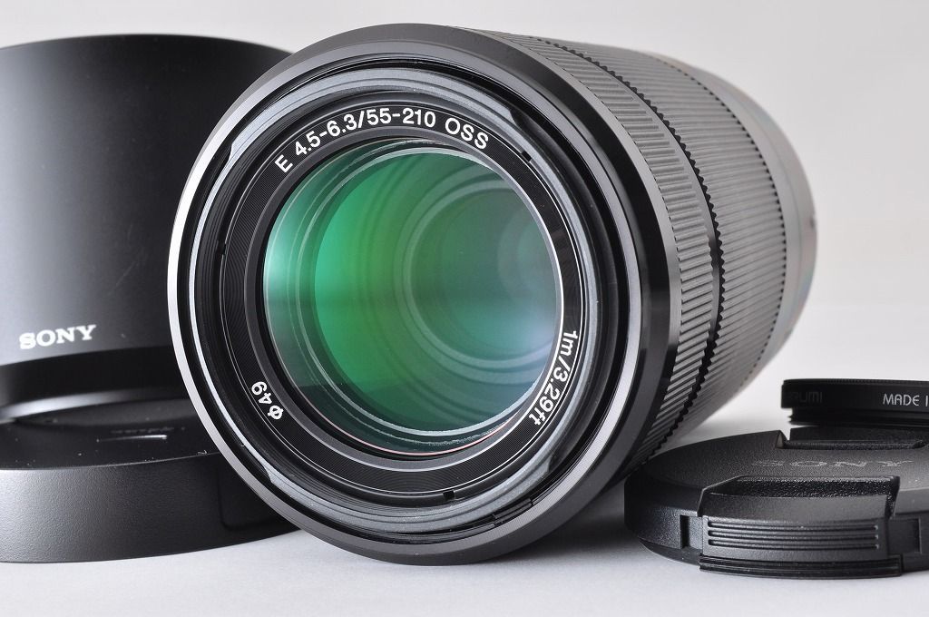 Sony ソニー E 55-210mm F4.5-6.3 OSS SEL55210 ズームレンズ ブラック