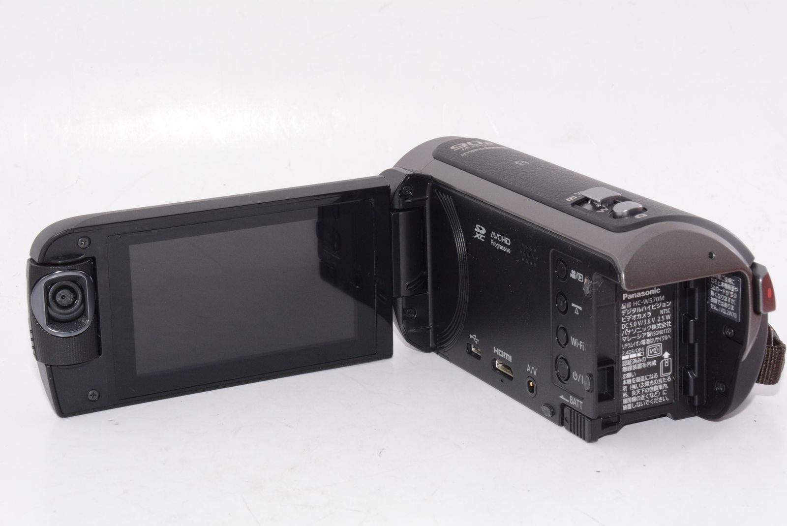 外観特上級】パナソニック HDビデオカメラ ブラック HC-W570M-K - メルカリ