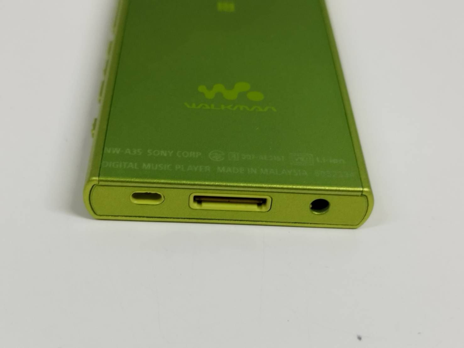 美品】SONY ウォークマン NW-A35/16GB/ライムイエロー - メルカリ