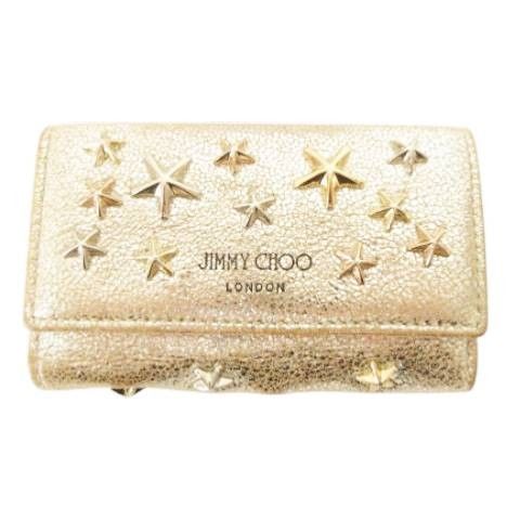 ジミーチュウ JIMMY CHOO 付属品あり NEPTUNE グリッター キーケース