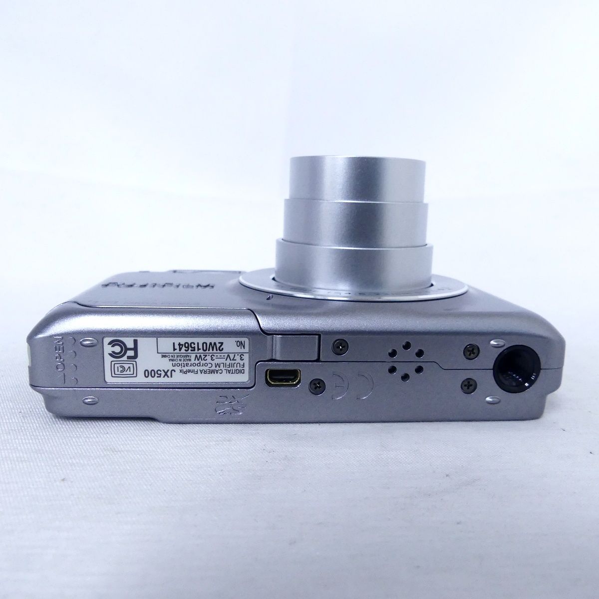 FUJIFILM フジフィルム FinePix JX500 シルバー デジタルカメラ