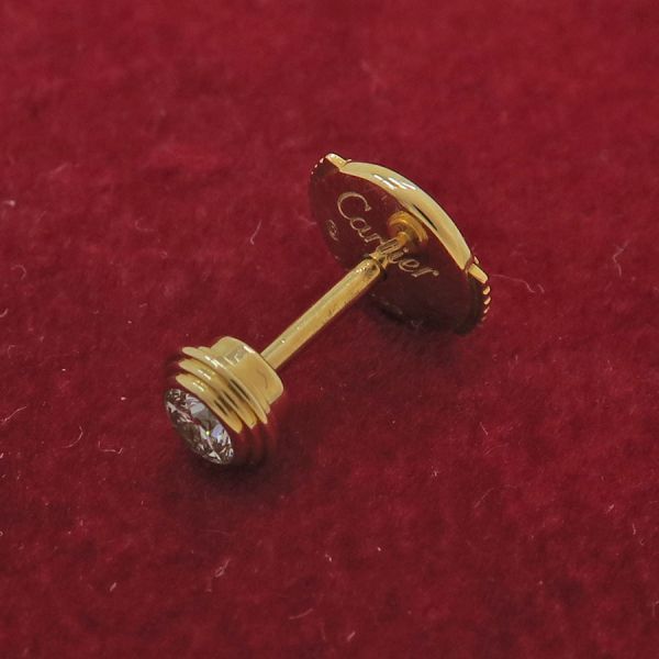 カルティエ ダムールピアス/ミディアム/片耳 【無料ギフトラッピング