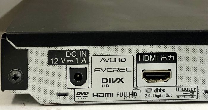 ブルーレイ・DVDプレーヤー BP135 Blu-ray DVD Player リモコン