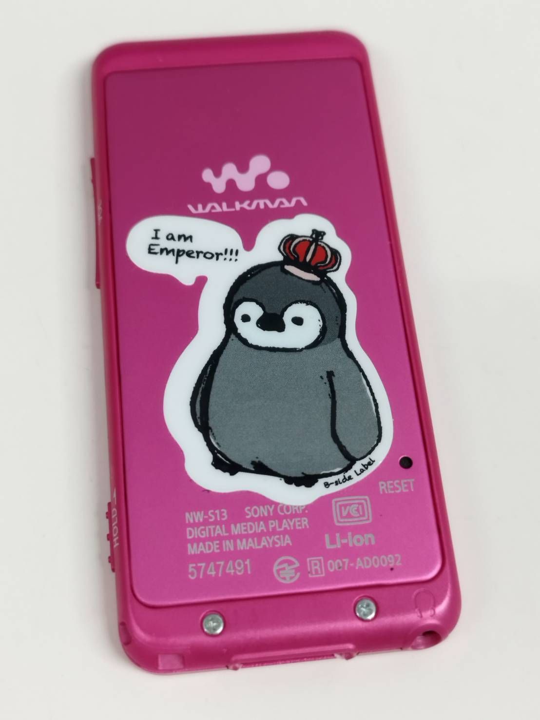 SONY ウォークマン NW-S13/4GB/ビビッドピンク - メルカリ