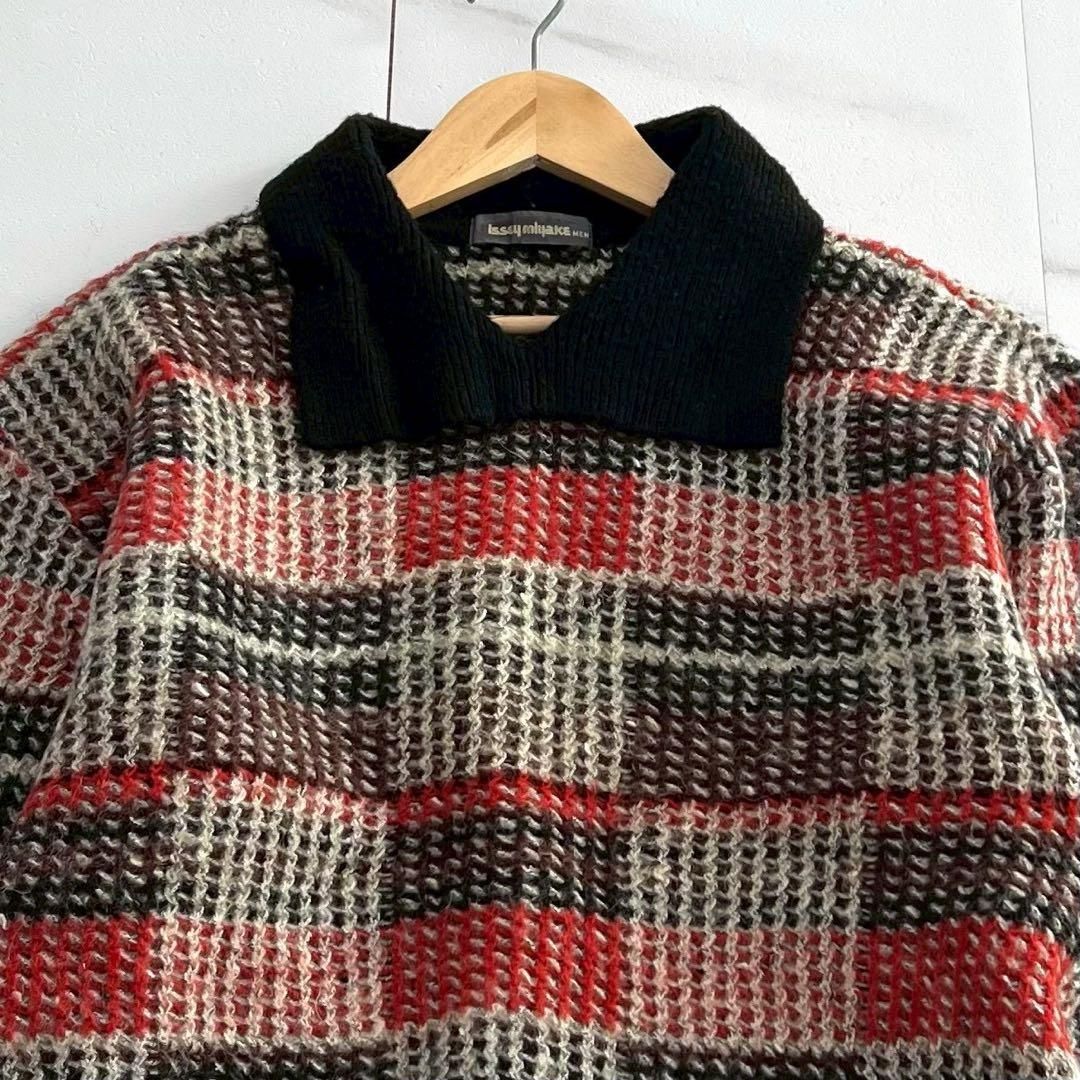 極美品 ISSEY MIYAKE MEN イッセイミヤケメン 筆タグ 1980s 1980年代