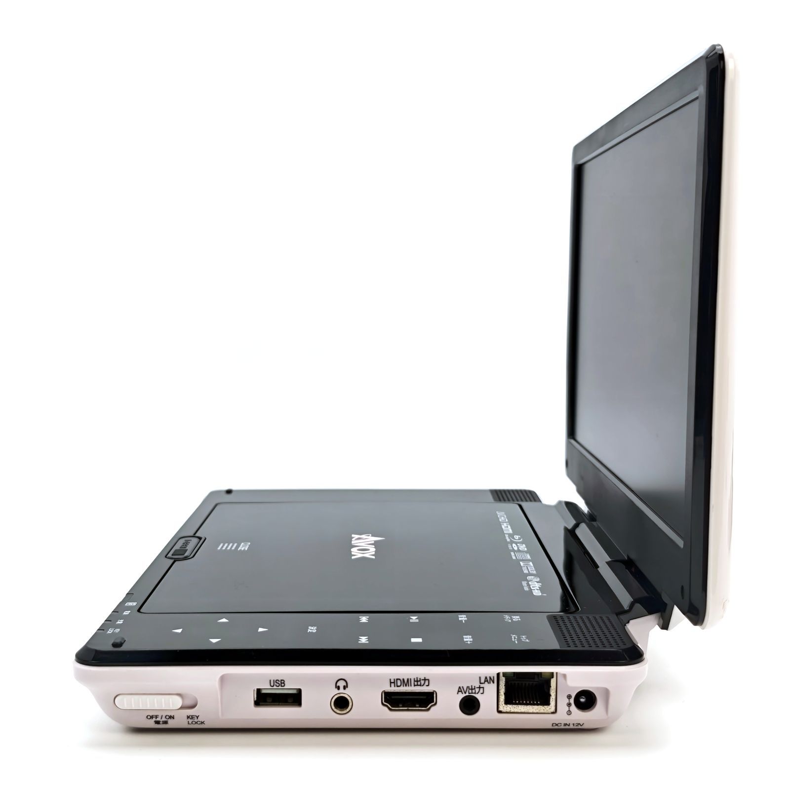 AVOX APBD-1030HW 10インチ液晶搭載ポータブルブルーレイプレーヤー