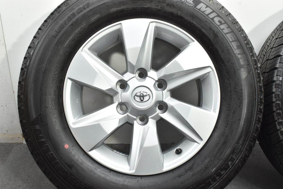 良好品】トヨタ 150系 ランドクルーザープラド 純正 17in 7.5J +25