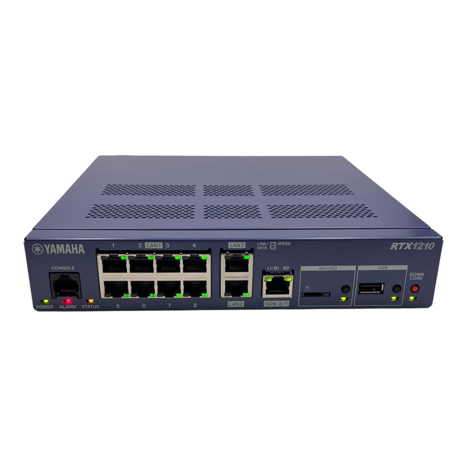 □YAMAHA RTX1210 有線 ルーター 初期化済 通電確認のみ 通電確認済