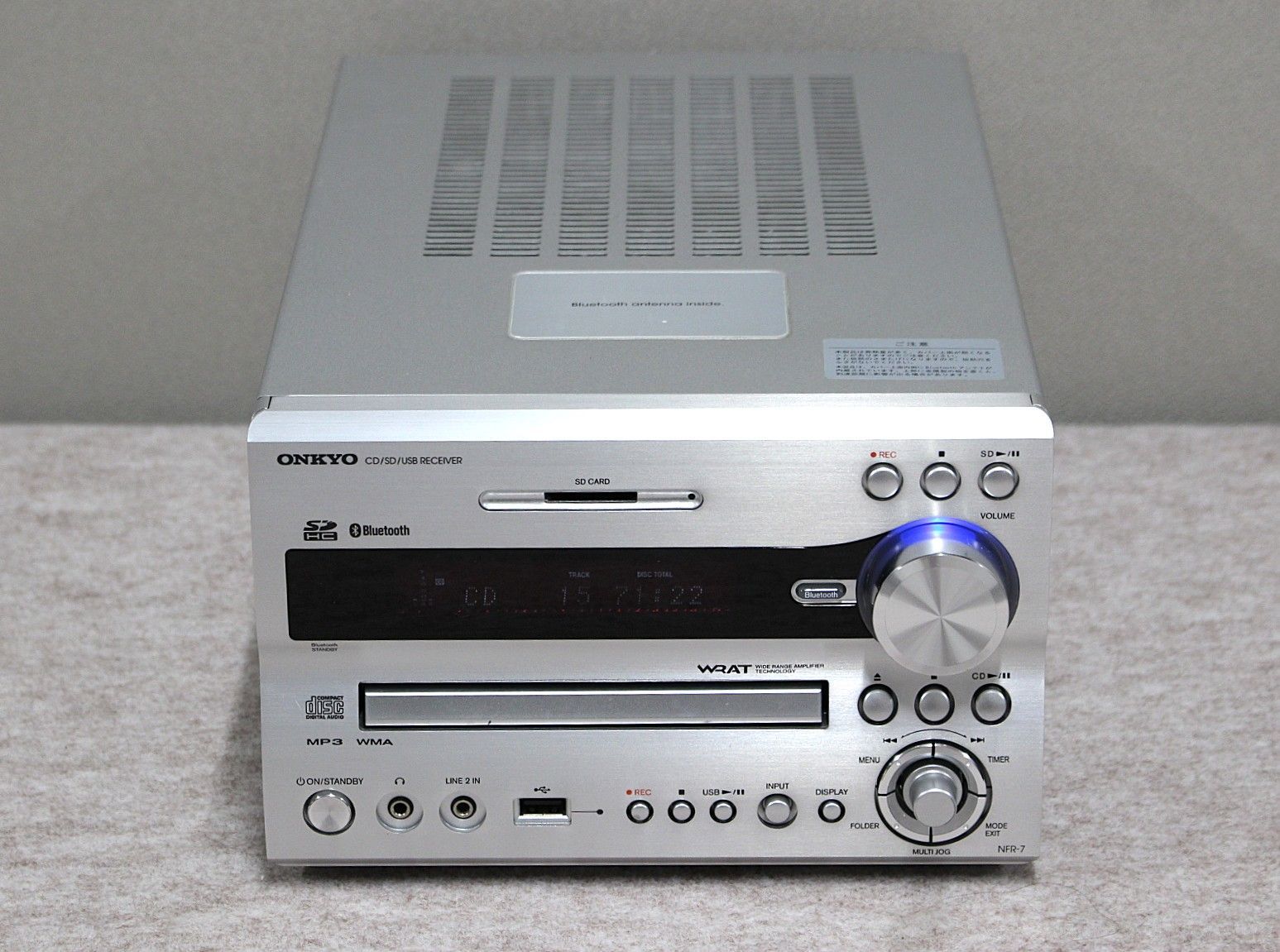 ONKYO Bluetooth搭載 CD/SD/USBレシーバーNFR-7 - メルカリ