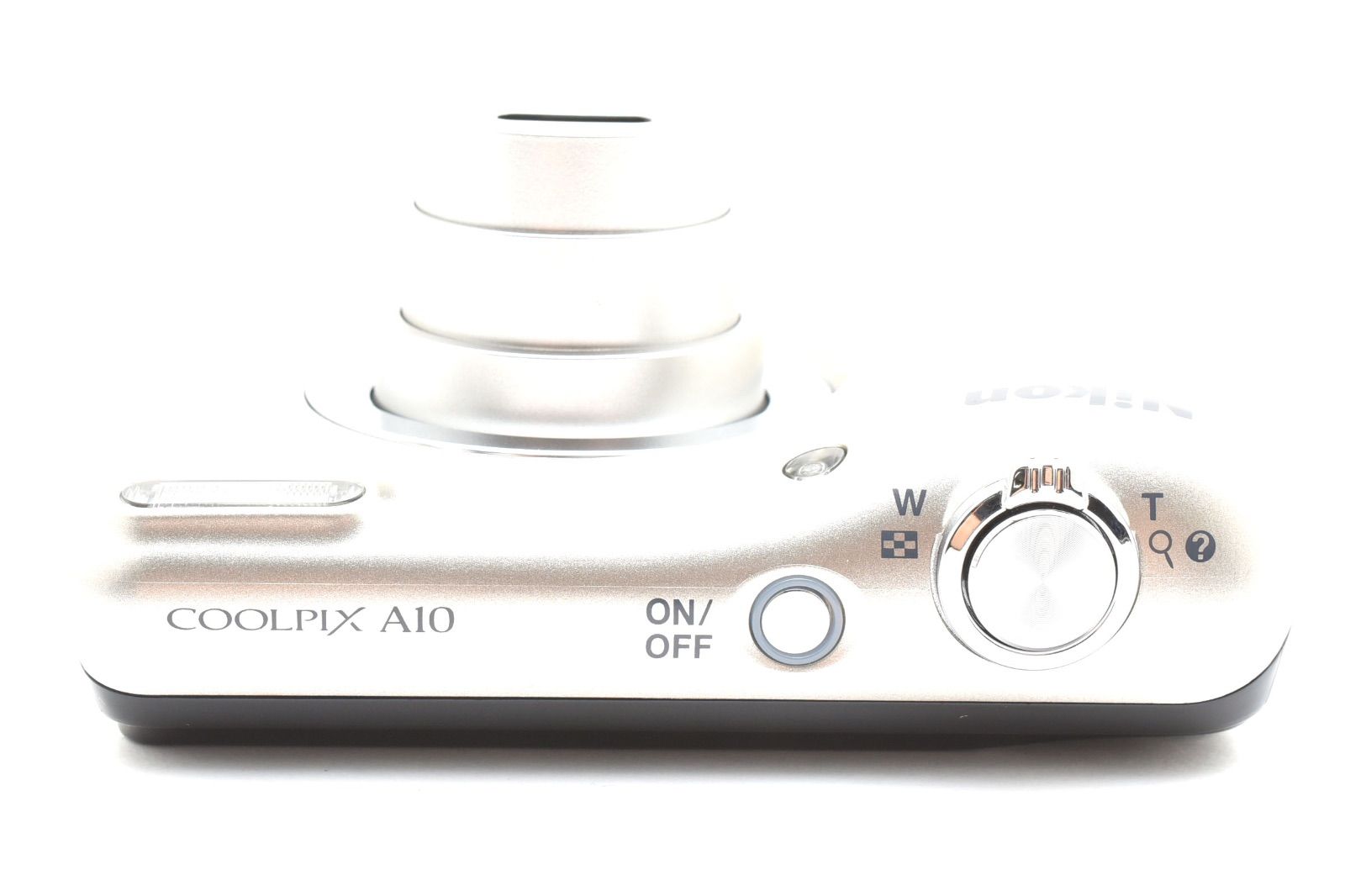 ニコン Nikon COOLPIX A10 シルバー単三電池・SDカード付き - メルカリ