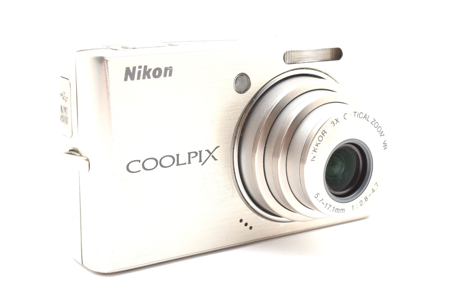 ニコン Nikon COOLPIX S500 シルバー コンパクトデジタルカメラ - メルカリ
