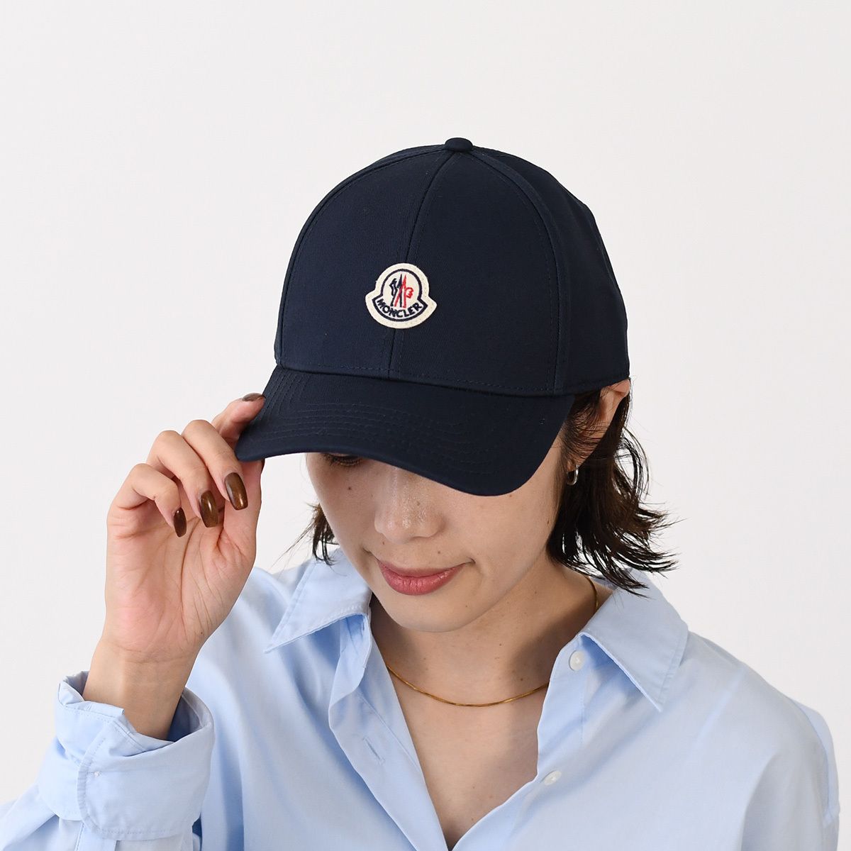 MONCLER モンクレール コットンベースボールキャップ - メルカリ