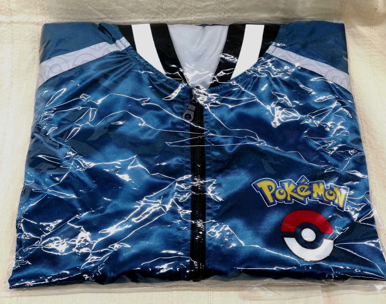 ポケモン オリジナルジャンパー 青 セブンイレブン景品 フリーサイズ
