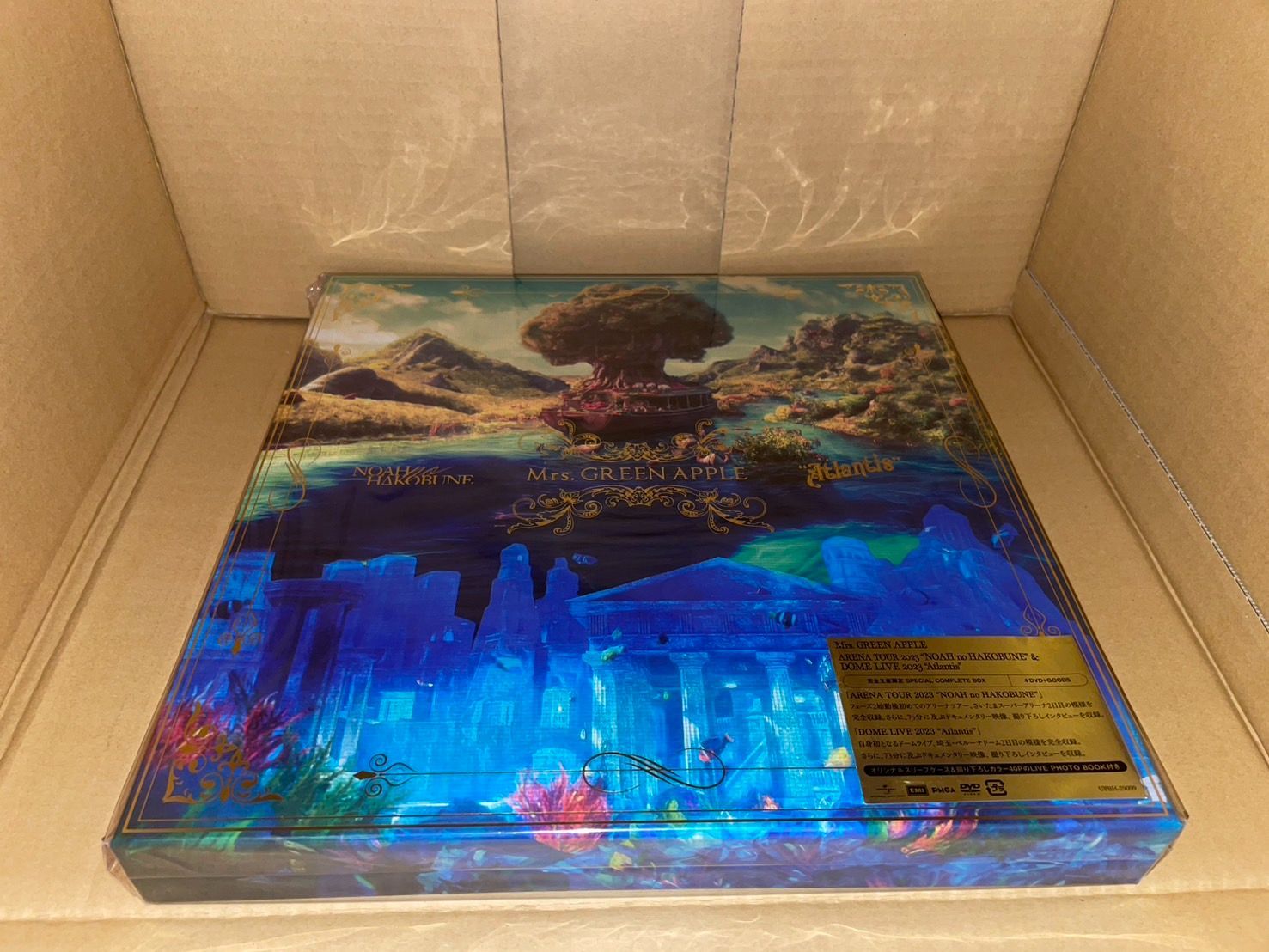 DVD】Mrs. GREEN APPLE 完全生産限定 SPECIAL COMPLETE BOX【4DVD +