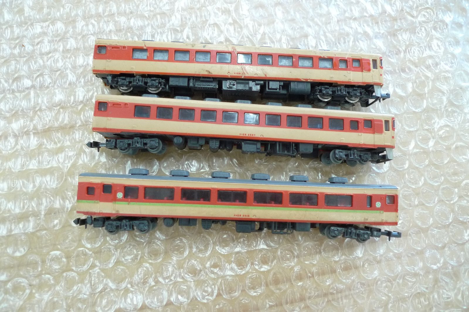 Tomix 2255 キハ58 1525 キロ28 2518 キハ28 2507 旧製品 国鉄