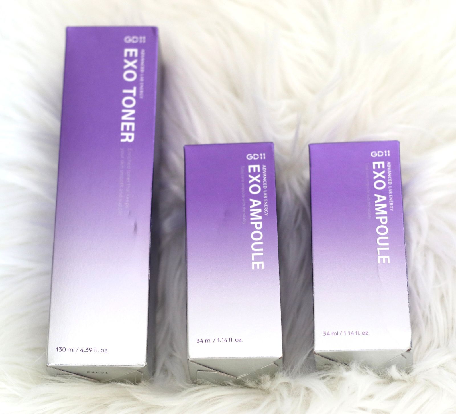 GD11プレミアムラボ アドバンスEXOトナー 内容量130ml中約9割程残っ