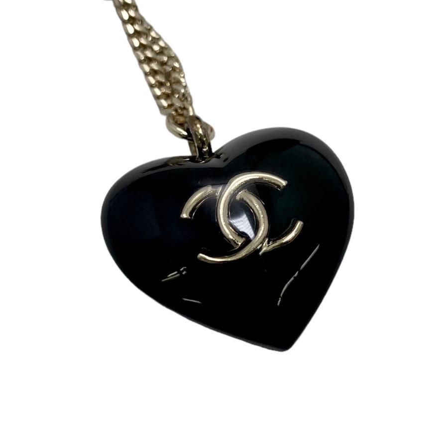 ☆E2032 シャネル キーホルダー ハートチャーム ココマーク ストーン