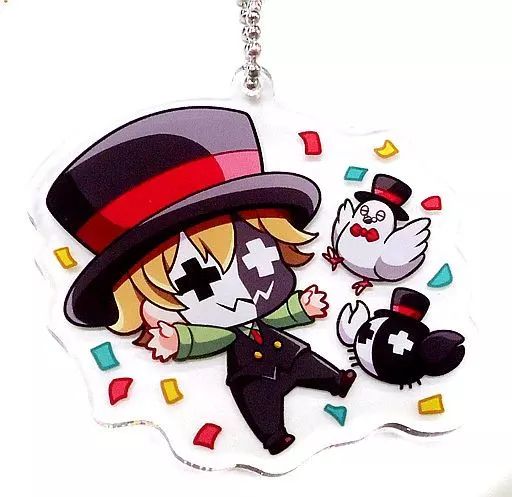 中古】キーホルダー・マスコット(男性) レトルト(鳩) アクキー