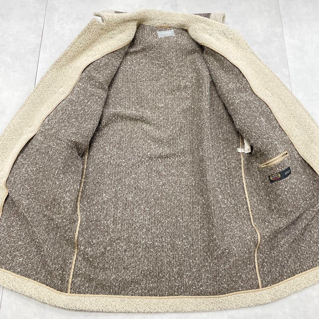 AGNONA アニオナ ダッフルコート アルパカ シャギー ロング フード