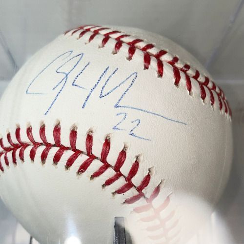 ドジャース クレイトン・カーショー 22 直筆サインボール 大谷翔平