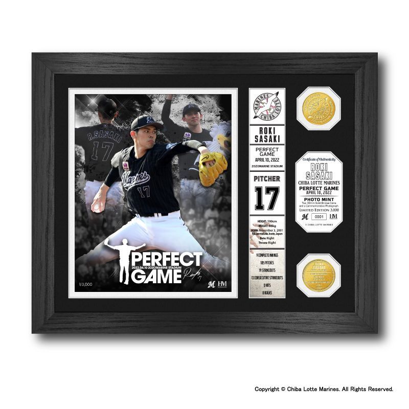 2022 佐々木朗希 PerfectGame2コインフォトミント(限定3000) - メルカリ
