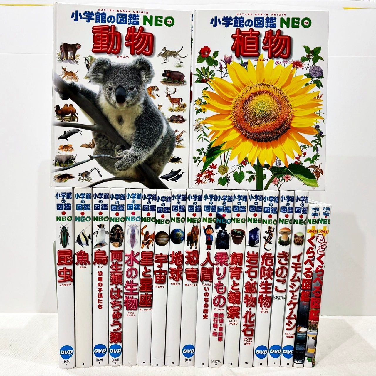 小学館の図鑑NEO 20冊セット 図鑑まとめて まとめ売り - メルカリ